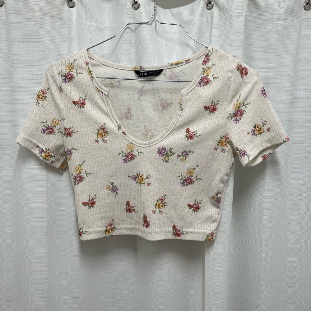 Floral Crop Top